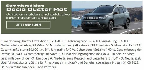 Duster Mat Edition finanziert 10 von 100 Anzahlung.JPG